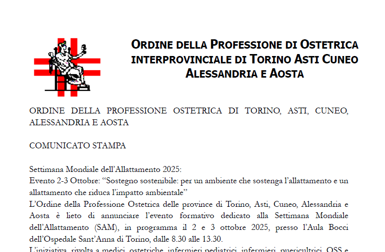 COMUNICATO SAM 2